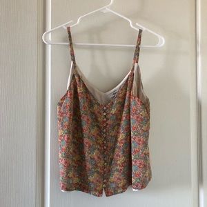 Madewell Floral Tank